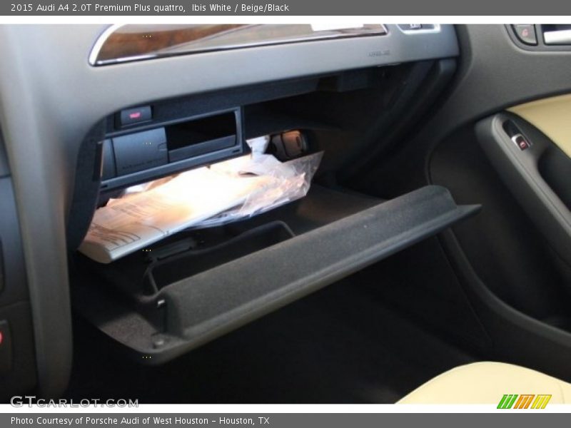 Ibis White / Beige/Black 2015 Audi A4 2.0T Premium Plus quattro