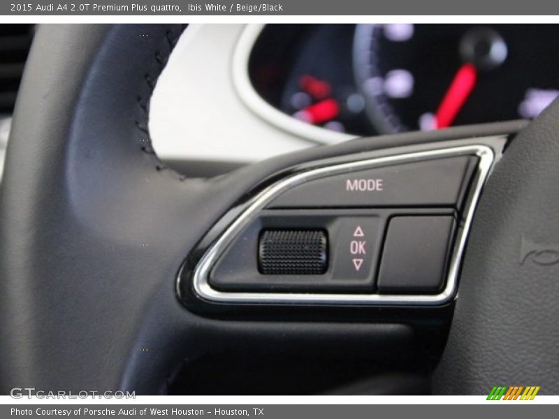 Ibis White / Beige/Black 2015 Audi A4 2.0T Premium Plus quattro