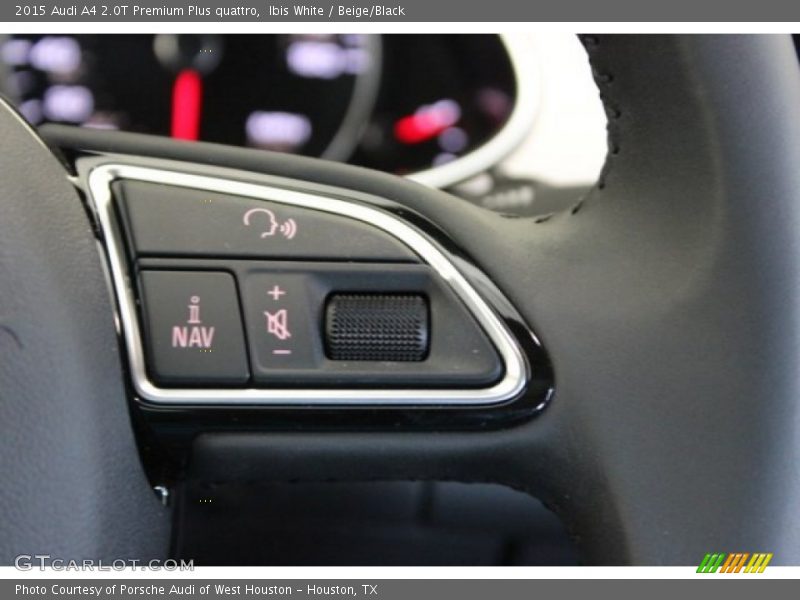 Ibis White / Beige/Black 2015 Audi A4 2.0T Premium Plus quattro