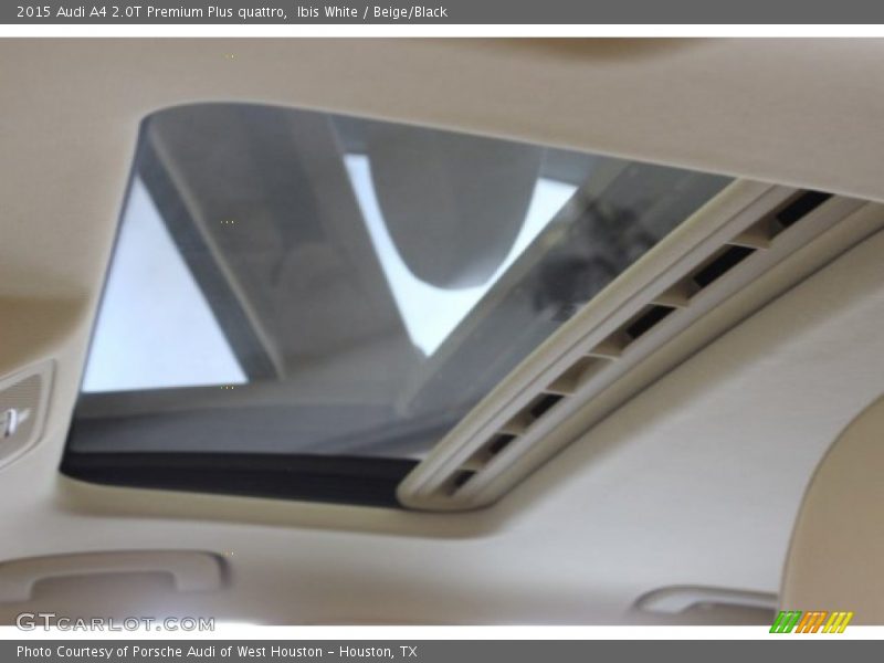 Ibis White / Beige/Black 2015 Audi A4 2.0T Premium Plus quattro