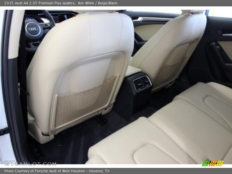 Ibis White / Beige/Black 2015 Audi A4 2.0T Premium Plus quattro