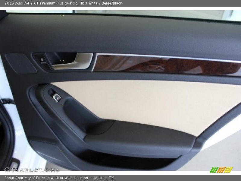 Ibis White / Beige/Black 2015 Audi A4 2.0T Premium Plus quattro