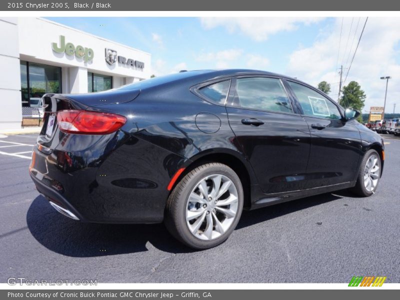 Black / Black 2015 Chrysler 200 S