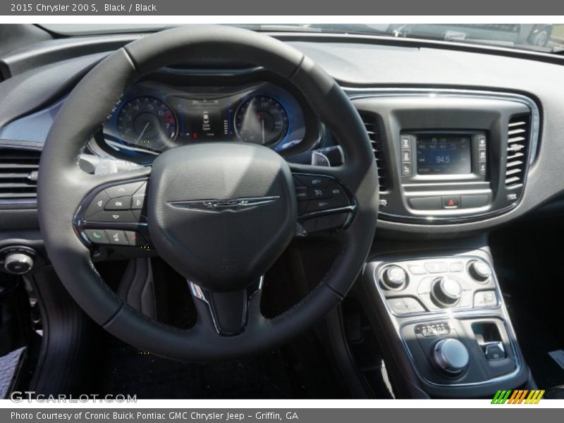Black / Black 2015 Chrysler 200 S