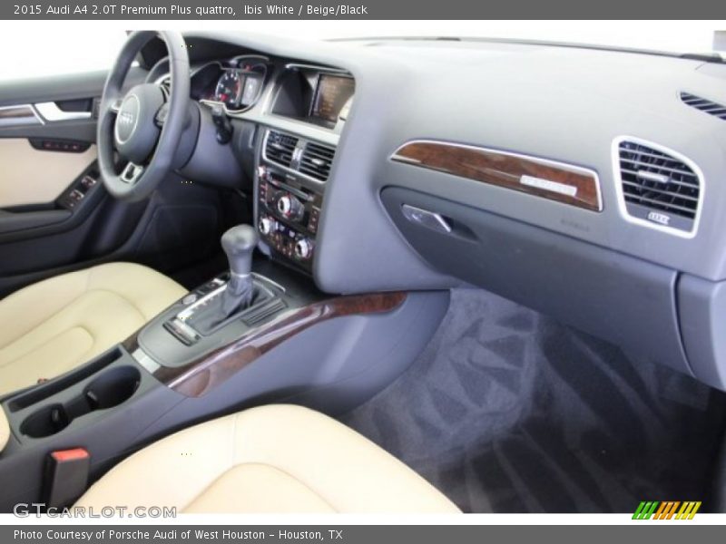 Ibis White / Beige/Black 2015 Audi A4 2.0T Premium Plus quattro