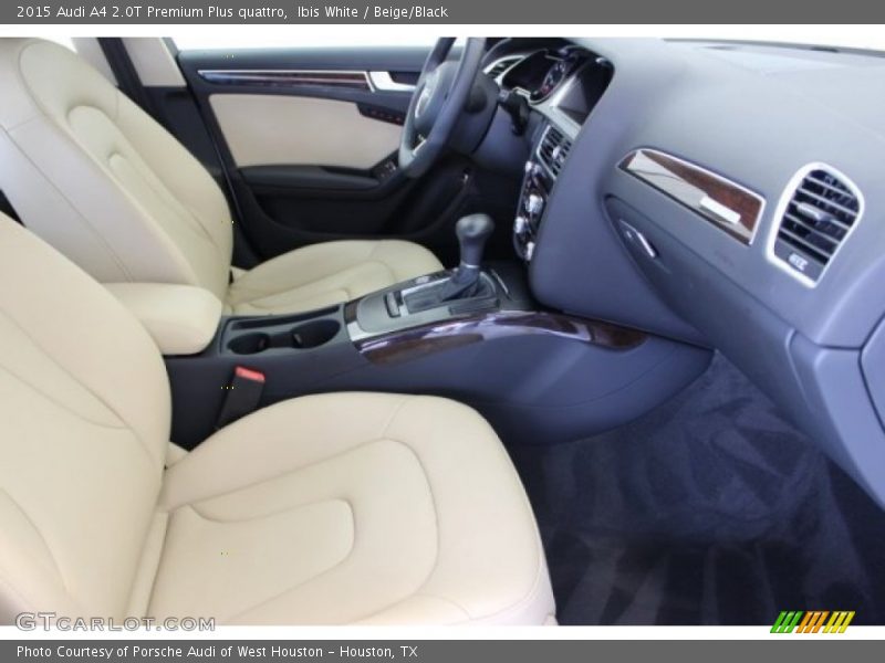Ibis White / Beige/Black 2015 Audi A4 2.0T Premium Plus quattro