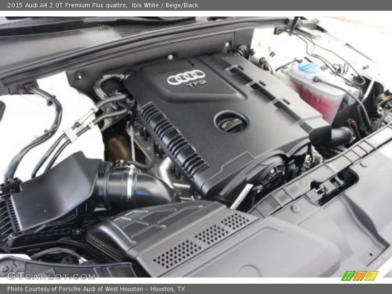 Ibis White / Beige/Black 2015 Audi A4 2.0T Premium Plus quattro