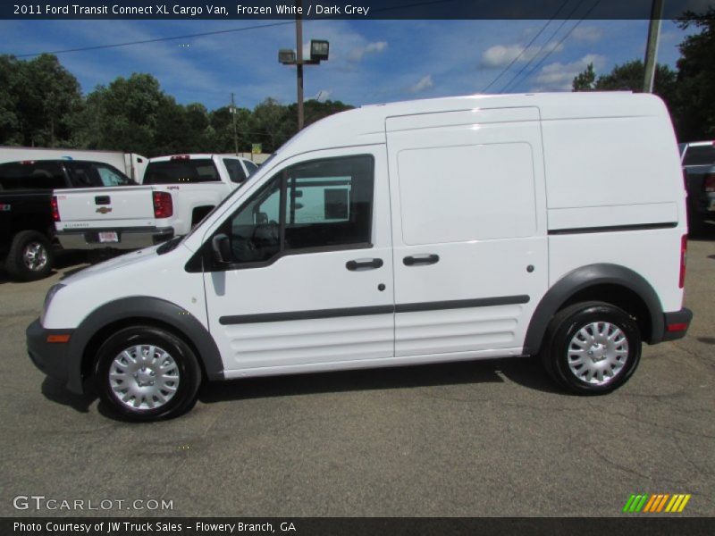 Frozen White / Dark Grey 2011 Ford Transit Connect XL Cargo Van