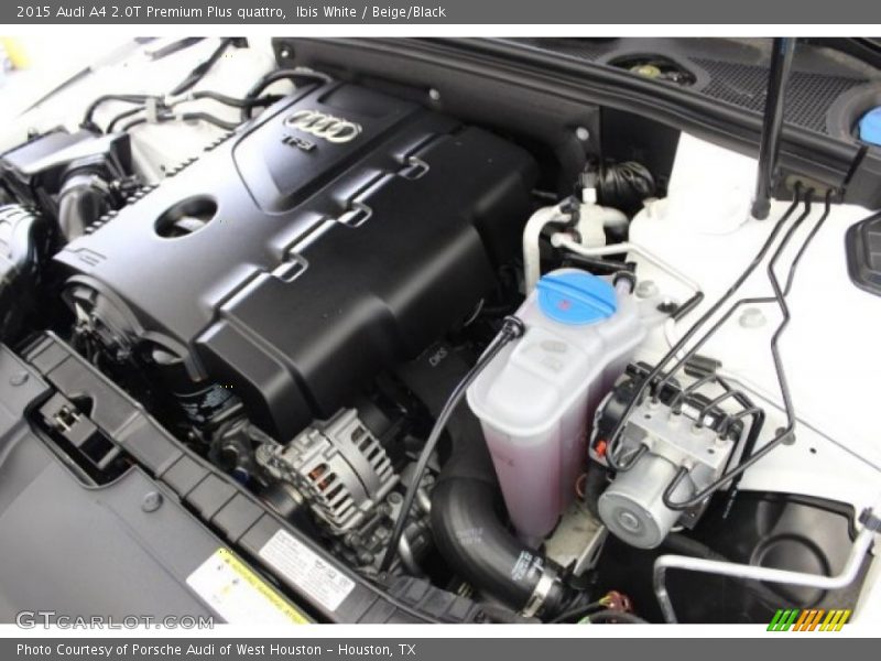 Ibis White / Beige/Black 2015 Audi A4 2.0T Premium Plus quattro