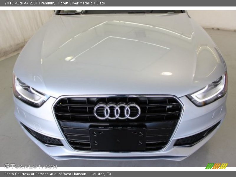 Florett Silver Metallic / Black 2015 Audi A4 2.0T Premium