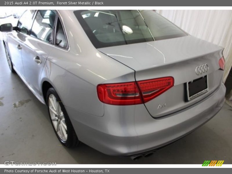 Florett Silver Metallic / Black 2015 Audi A4 2.0T Premium