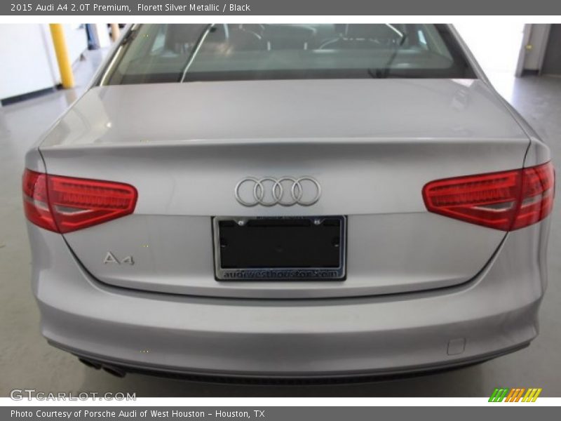 Florett Silver Metallic / Black 2015 Audi A4 2.0T Premium