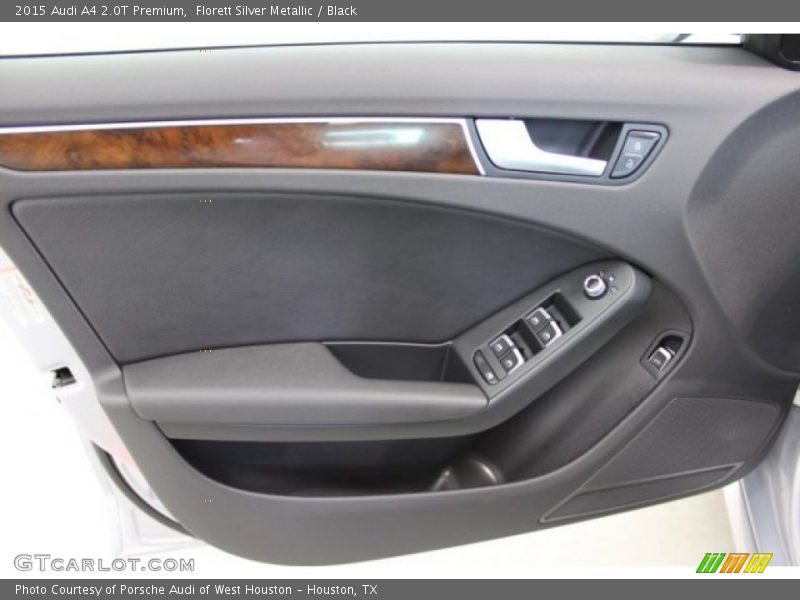 Florett Silver Metallic / Black 2015 Audi A4 2.0T Premium