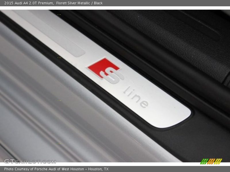 Florett Silver Metallic / Black 2015 Audi A4 2.0T Premium