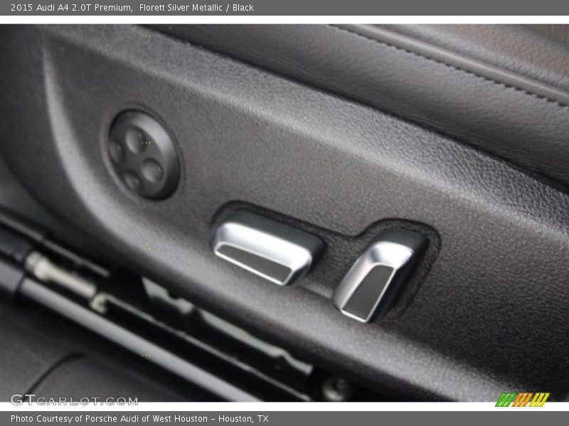 Florett Silver Metallic / Black 2015 Audi A4 2.0T Premium