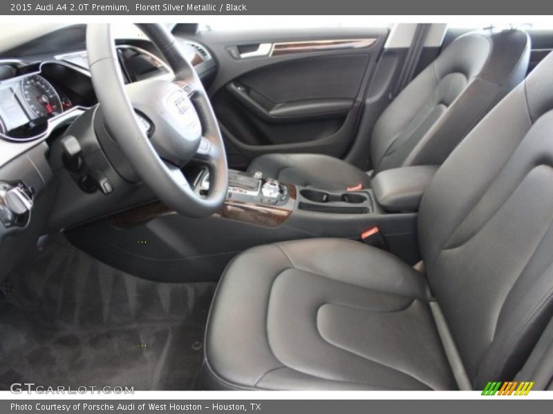 Florett Silver Metallic / Black 2015 Audi A4 2.0T Premium
