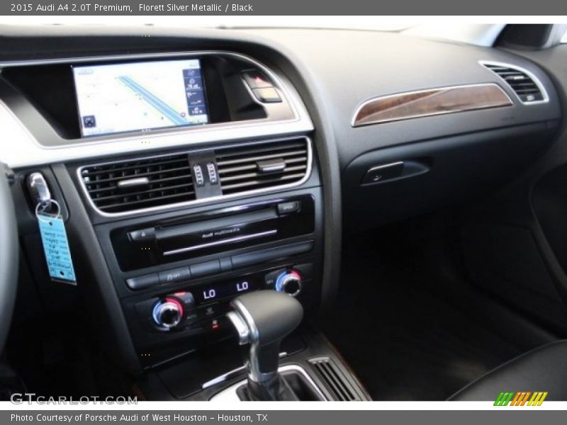 Florett Silver Metallic / Black 2015 Audi A4 2.0T Premium