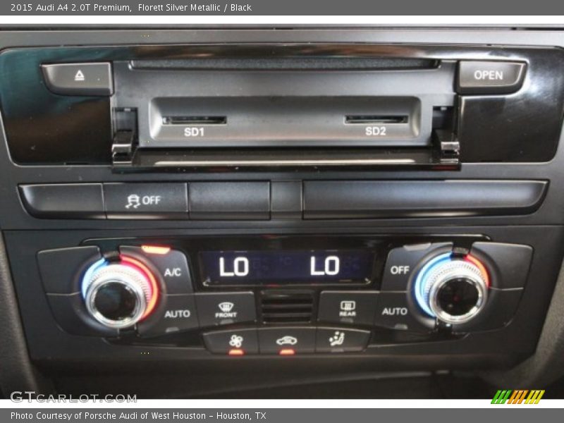 Florett Silver Metallic / Black 2015 Audi A4 2.0T Premium