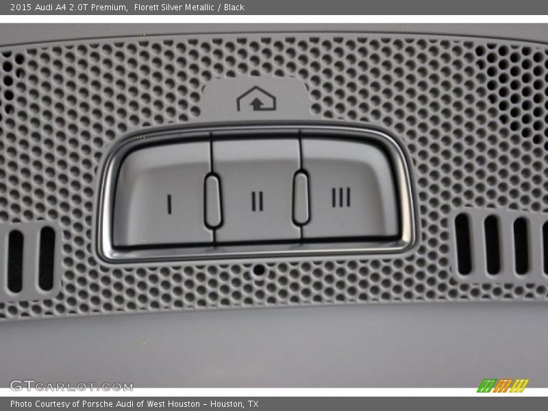 Florett Silver Metallic / Black 2015 Audi A4 2.0T Premium