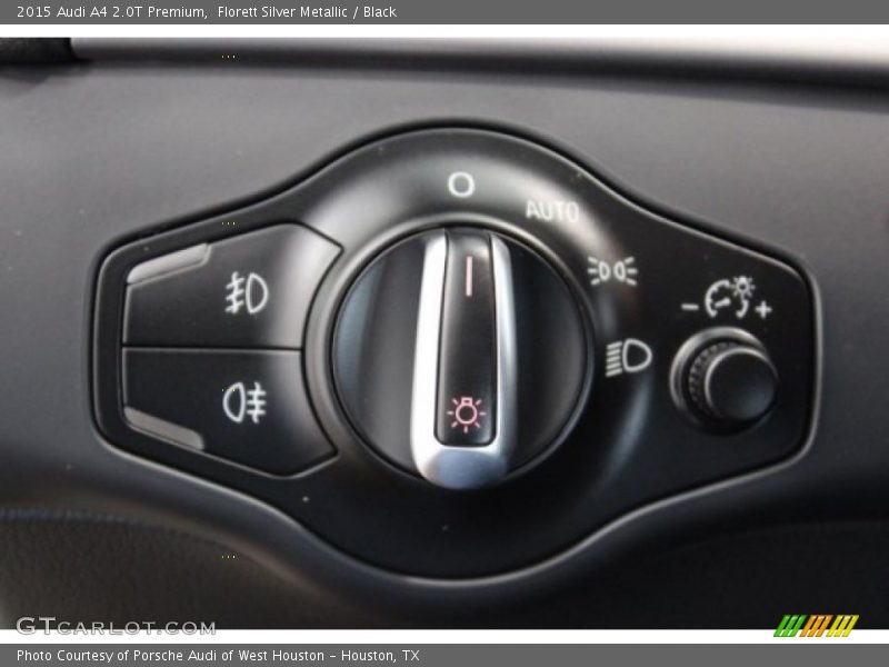 Florett Silver Metallic / Black 2015 Audi A4 2.0T Premium