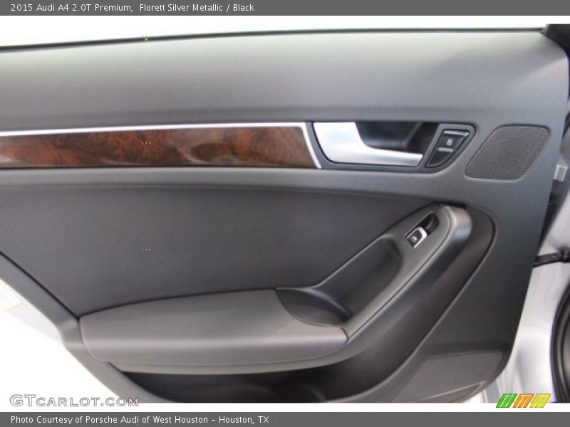 Florett Silver Metallic / Black 2015 Audi A4 2.0T Premium
