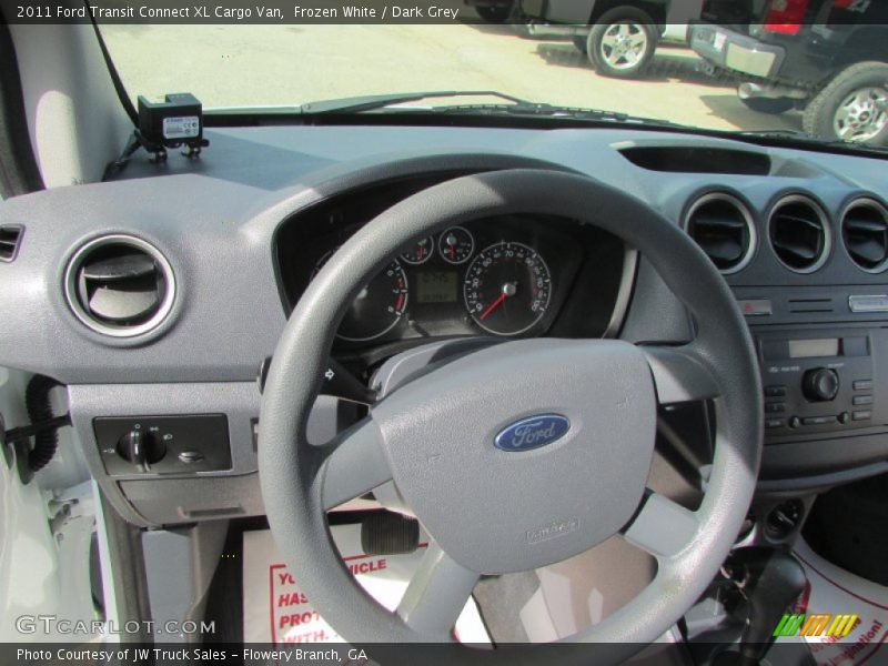 Frozen White / Dark Grey 2011 Ford Transit Connect XL Cargo Van