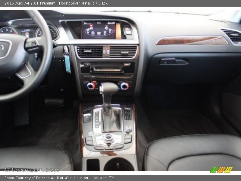 Florett Silver Metallic / Black 2015 Audi A4 2.0T Premium