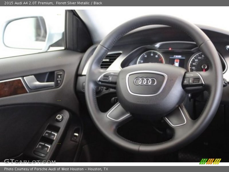 Florett Silver Metallic / Black 2015 Audi A4 2.0T Premium