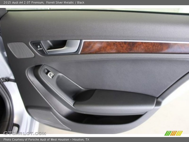 Florett Silver Metallic / Black 2015 Audi A4 2.0T Premium