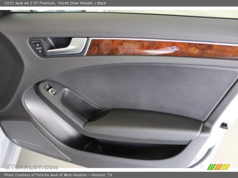 Florett Silver Metallic / Black 2015 Audi A4 2.0T Premium