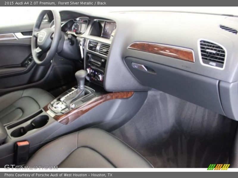 Florett Silver Metallic / Black 2015 Audi A4 2.0T Premium