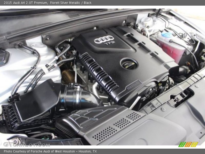 Florett Silver Metallic / Black 2015 Audi A4 2.0T Premium