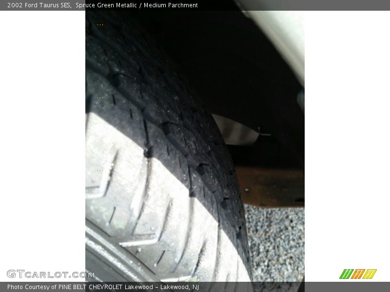 Spruce Green Metallic / Medium Parchment 2002 Ford Taurus SES