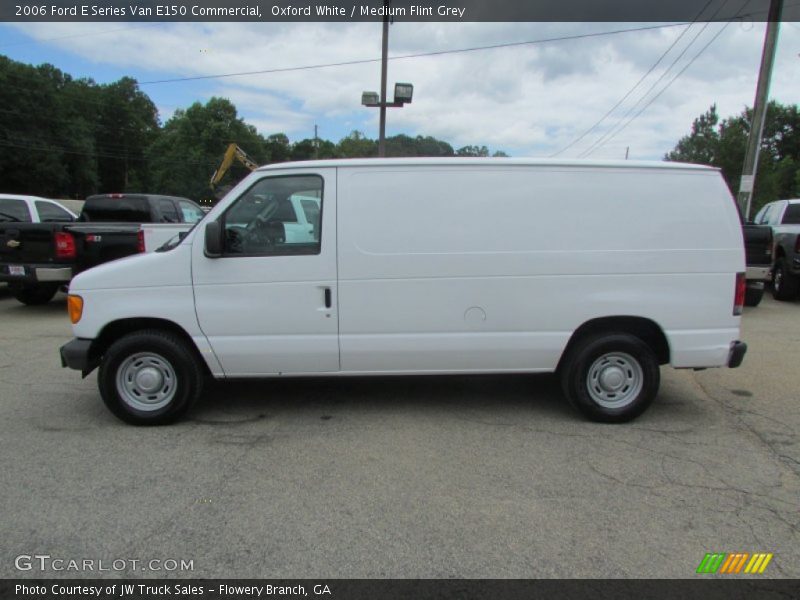 Oxford White / Medium Flint Grey 2006 Ford E Series Van E150 Commercial
