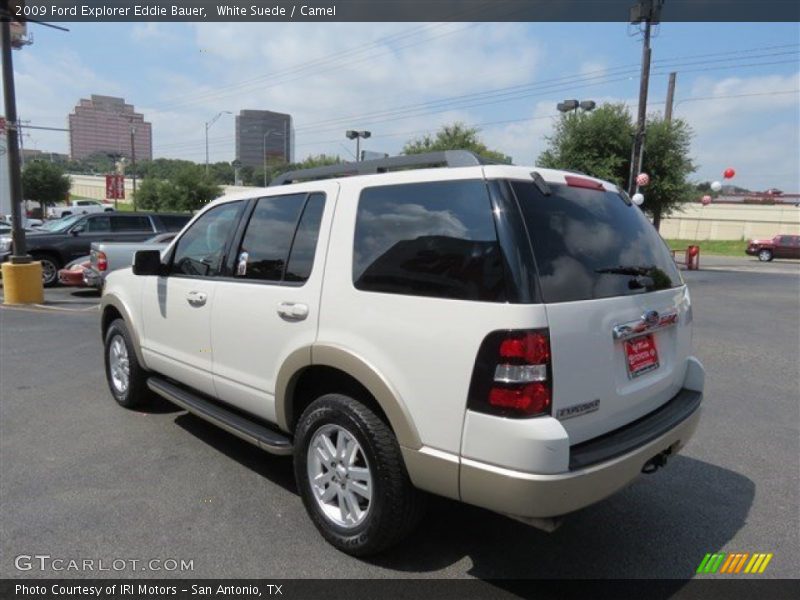 White Suede / Camel 2009 Ford Explorer Eddie Bauer