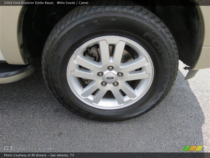 White Suede / Camel 2009 Ford Explorer Eddie Bauer