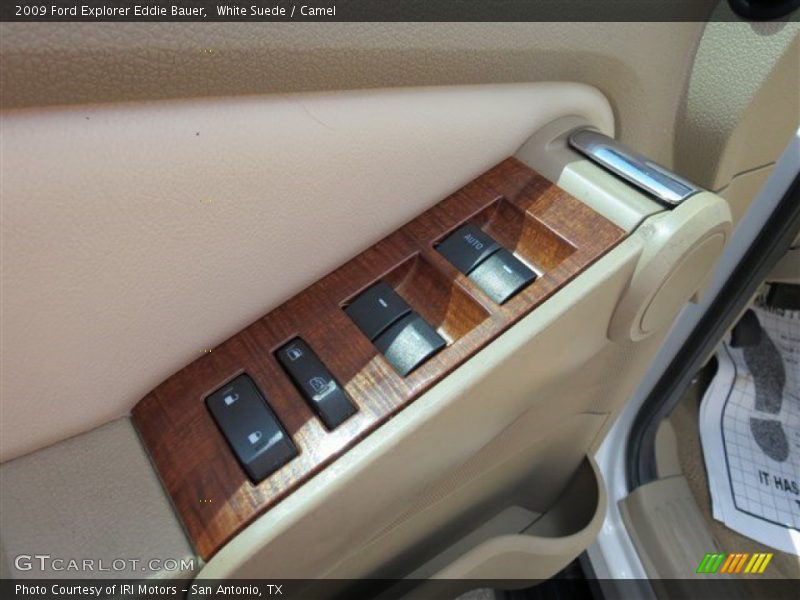 White Suede / Camel 2009 Ford Explorer Eddie Bauer