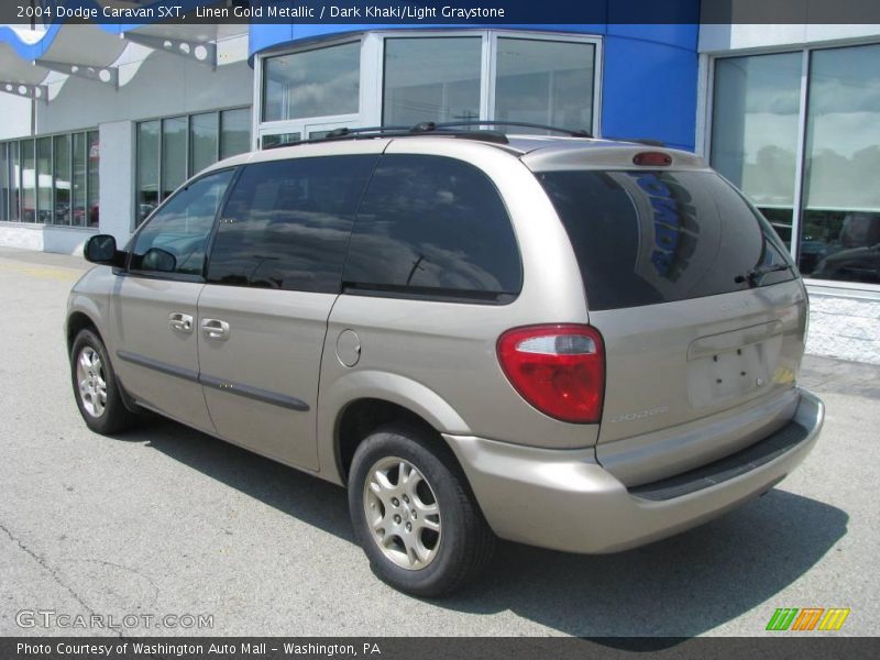 Linen Gold Metallic / Dark Khaki/Light Graystone 2004 Dodge Caravan SXT