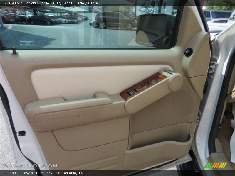 White Suede / Camel 2009 Ford Explorer Eddie Bauer