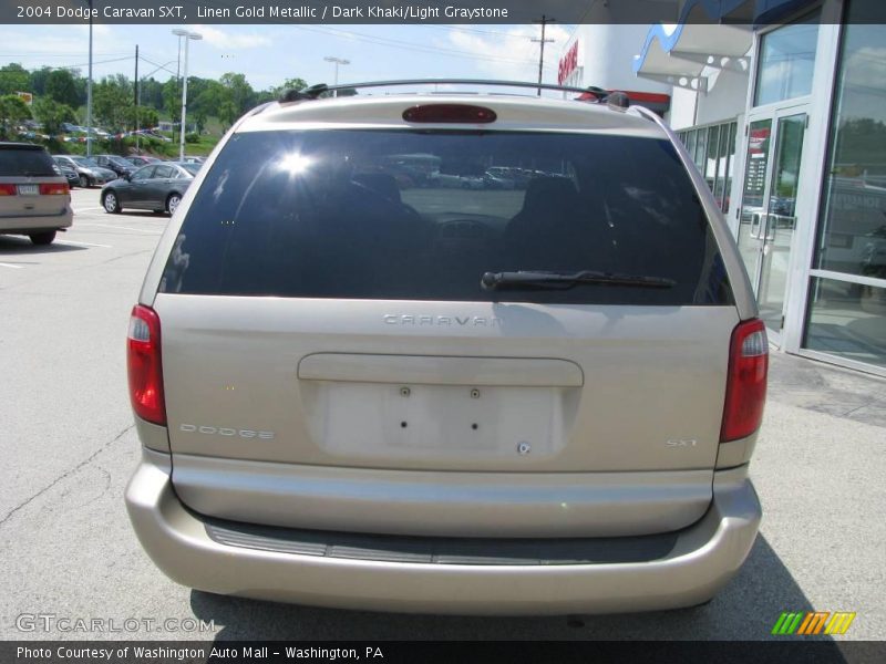 Linen Gold Metallic / Dark Khaki/Light Graystone 2004 Dodge Caravan SXT