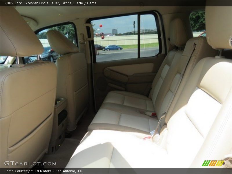 White Suede / Camel 2009 Ford Explorer Eddie Bauer