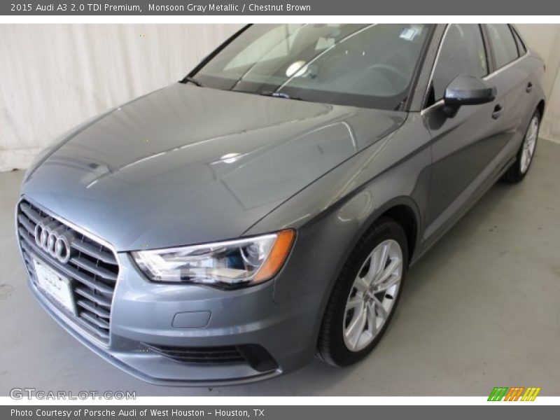 Front 3/4 View of 2015 A3 2.0 TDI Premium