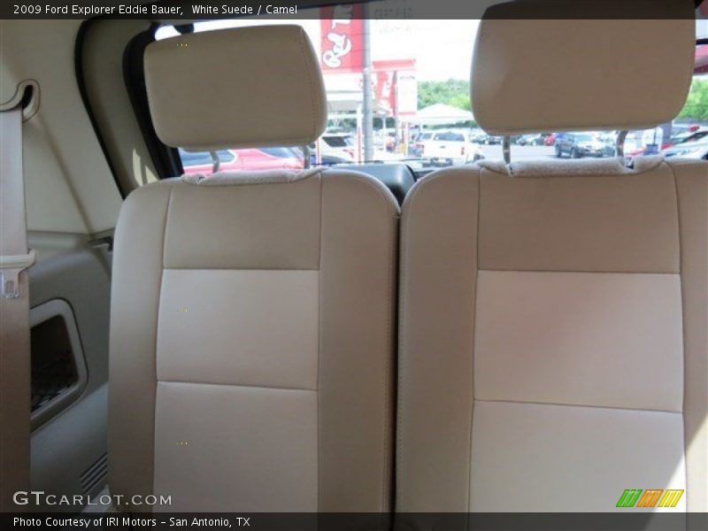 White Suede / Camel 2009 Ford Explorer Eddie Bauer