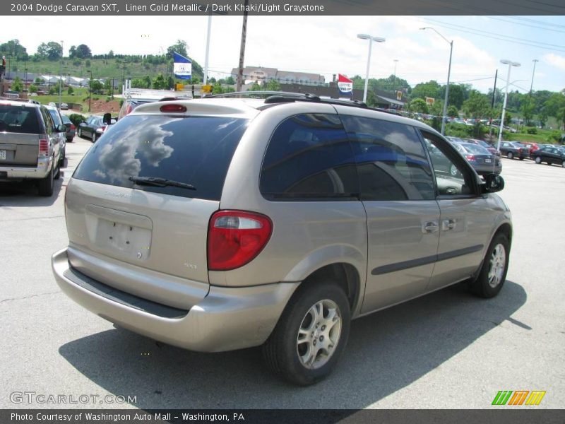 Linen Gold Metallic / Dark Khaki/Light Graystone 2004 Dodge Caravan SXT