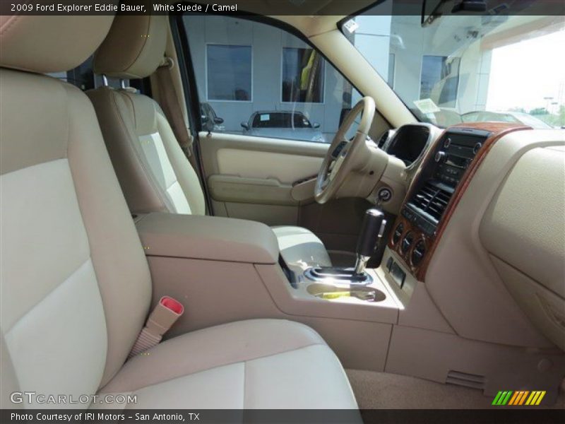 White Suede / Camel 2009 Ford Explorer Eddie Bauer