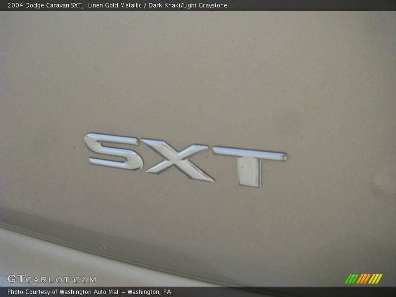 Linen Gold Metallic / Dark Khaki/Light Graystone 2004 Dodge Caravan SXT
