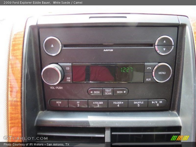 White Suede / Camel 2009 Ford Explorer Eddie Bauer