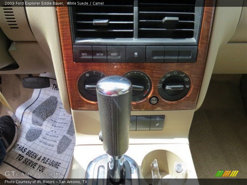 White Suede / Camel 2009 Ford Explorer Eddie Bauer