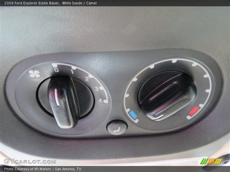 White Suede / Camel 2009 Ford Explorer Eddie Bauer