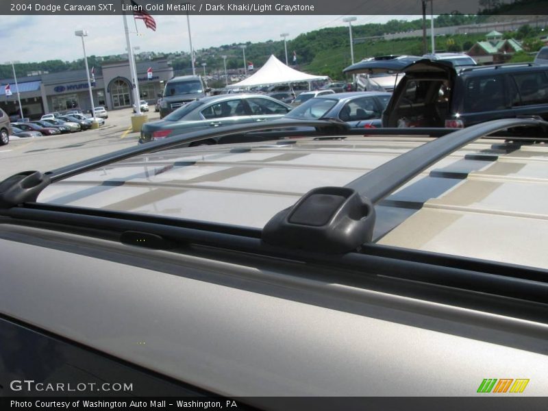 Linen Gold Metallic / Dark Khaki/Light Graystone 2004 Dodge Caravan SXT